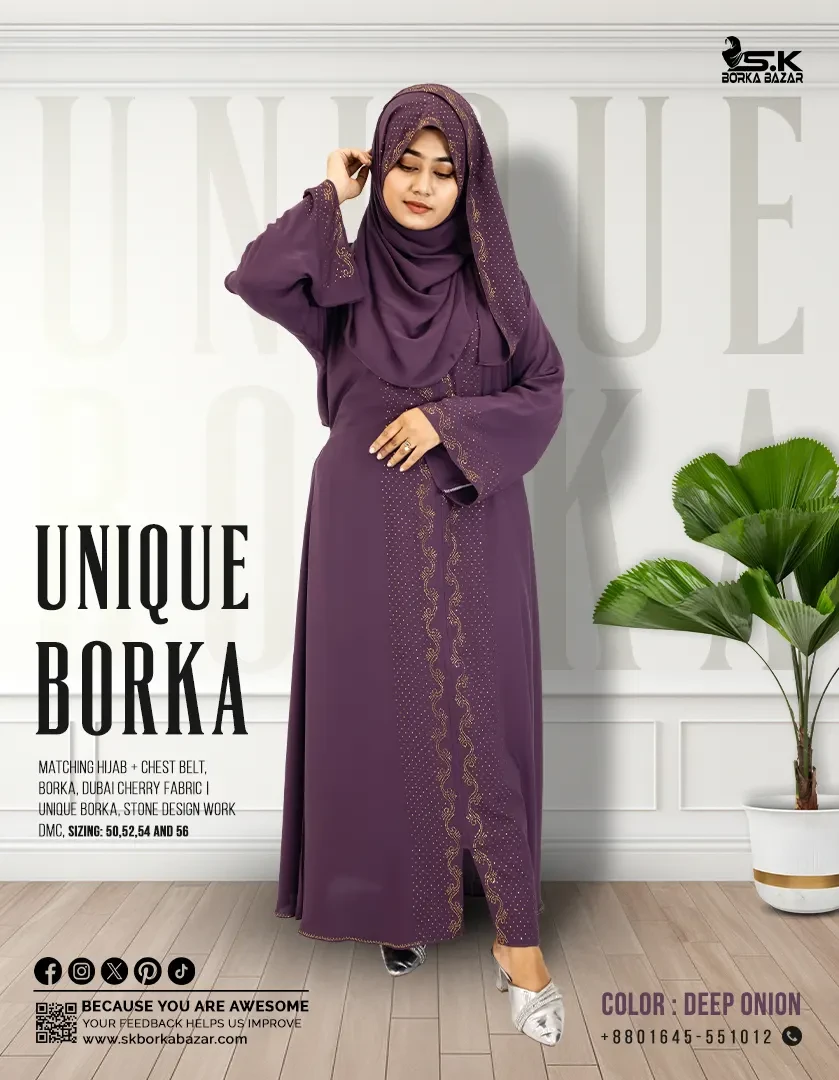 Unique Borka - Purple